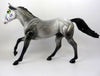 TRIUMPH -OOAK DAPPLE GREY SUGAR SKULL DECORATOR FQH MODEL HORSE BY DAWN QUICK 8/23/19