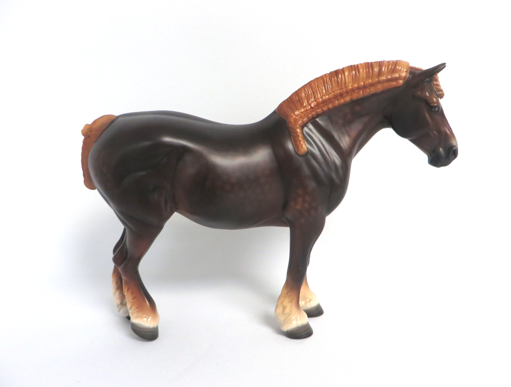 LAURA -- OOAK DAPPLED LIVER CHESTNUT BUNNY BY SHERLY LEISURE 3-29-19