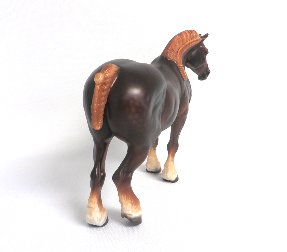 LAURA -- OOAK DAPPLED LIVER CHESTNUT BUNNY BY SHERLY LEISURE 3-29-19