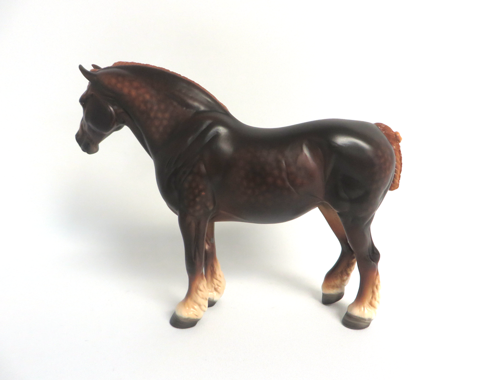 LAURA -- OOAK DAPPLED LIVER CHESTNUT BUNNY BY SHERLY LEISURE 3-29-19