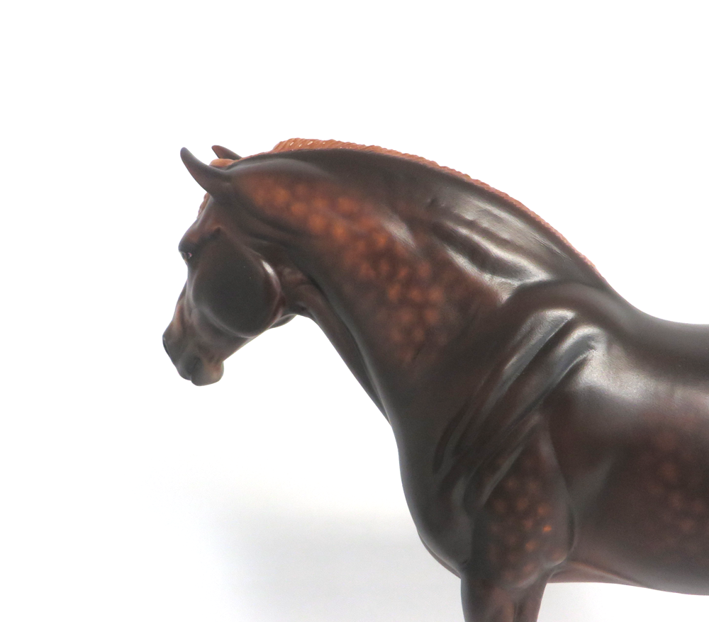 LAURA -- OOAK DAPPLED LIVER CHESTNUT BUNNY BY SHERLY LEISURE 3-29-19