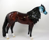 AZUCAR-OOAK-BAY DECORATOR SUGAR SKULL ISH MODEL HORSE BY DAWN QUICK 8/23/19