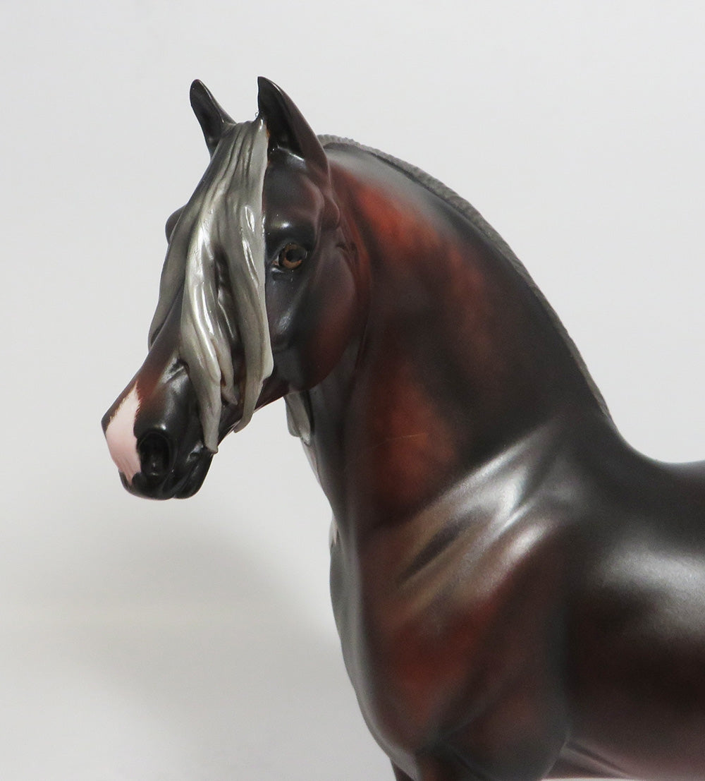 ZEP-OOAK SILVER BAY MORGAN WITH CM MANE AND TAIL BY AUDREY DIXON 8/3/18