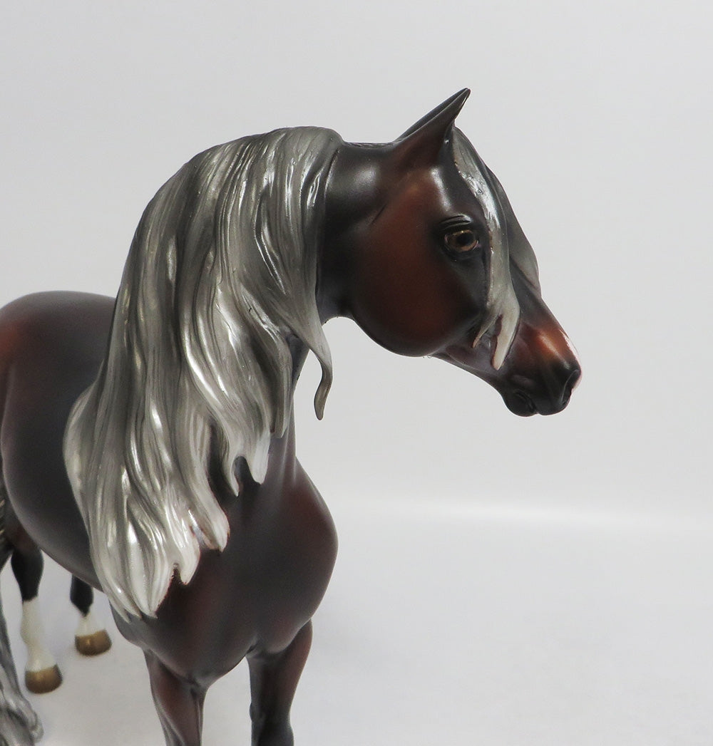 ZEP-OOAK SILVER BAY MORGAN WITH CM MANE AND TAIL BY AUDREY DIXON 8/3/18