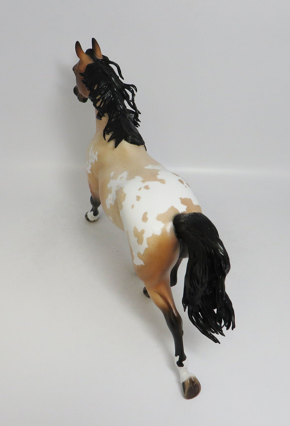 MURPHY-OOAK BUCKSKIN ROAN MODEL HORSE 7/27/18