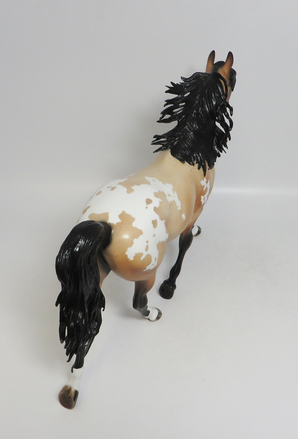 MURPHY-OOAK BUCKSKIN ROAN MODEL HORSE 7/27/18