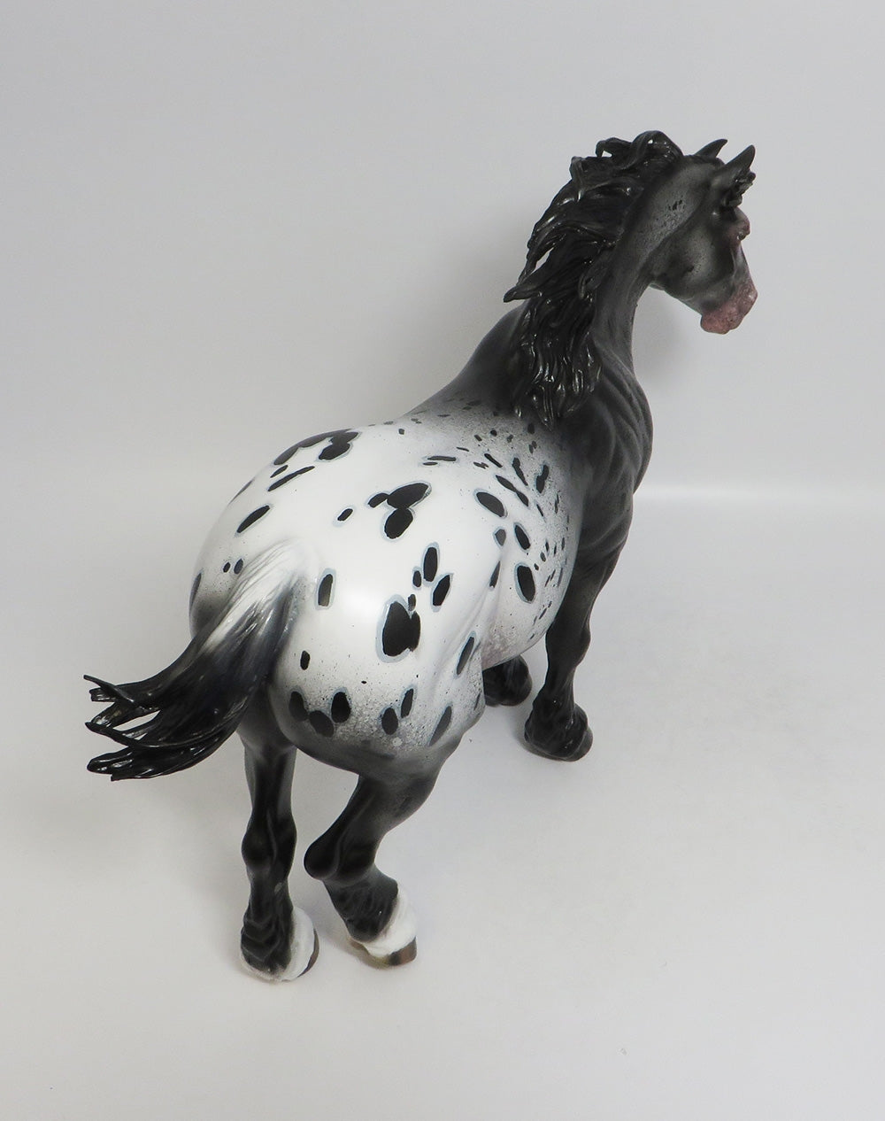 BUNS AND ROSES-OOAK APPALOOSA MARE MODEL HORSE 7/27/18