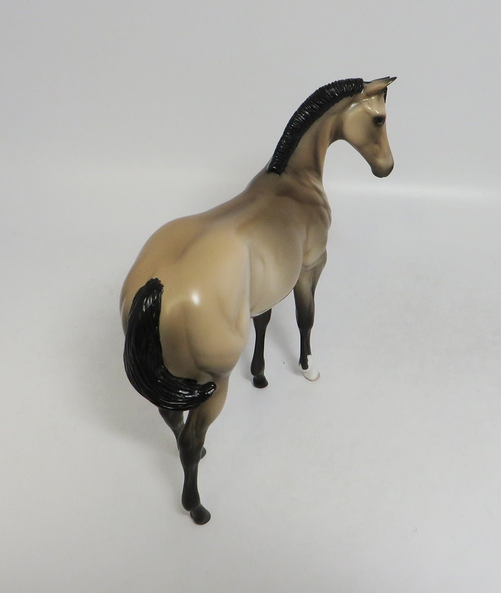 SUNSHINE-OOAK BUCKSKIN WEANLING MODEL HORSE 7/27/18
