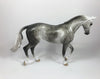 AMP IT UP-OOAK DAPPLE GREY CM TB MODEL HORSE BY SHERYL LEISURE SHCF 19