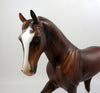 CHOW CHOW-OOAK DAPPLE CHESTNUT TENNESSEE WALKER MODEL HORSE BY AUDREY DIXON 8/26/19