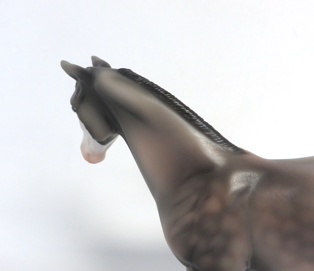 IZZY -- OOAK DAPPLED ROSE GREY WEANLING BY MISSY FOX EA19