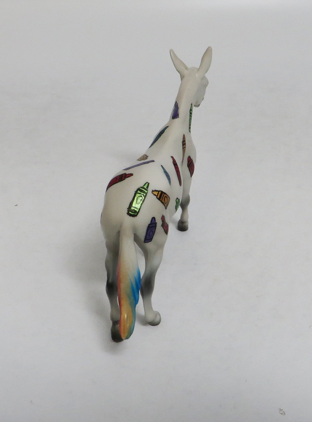 CRAYOLA-OOAK CRAYON MULE CHIP DECORATOR 8/16/18