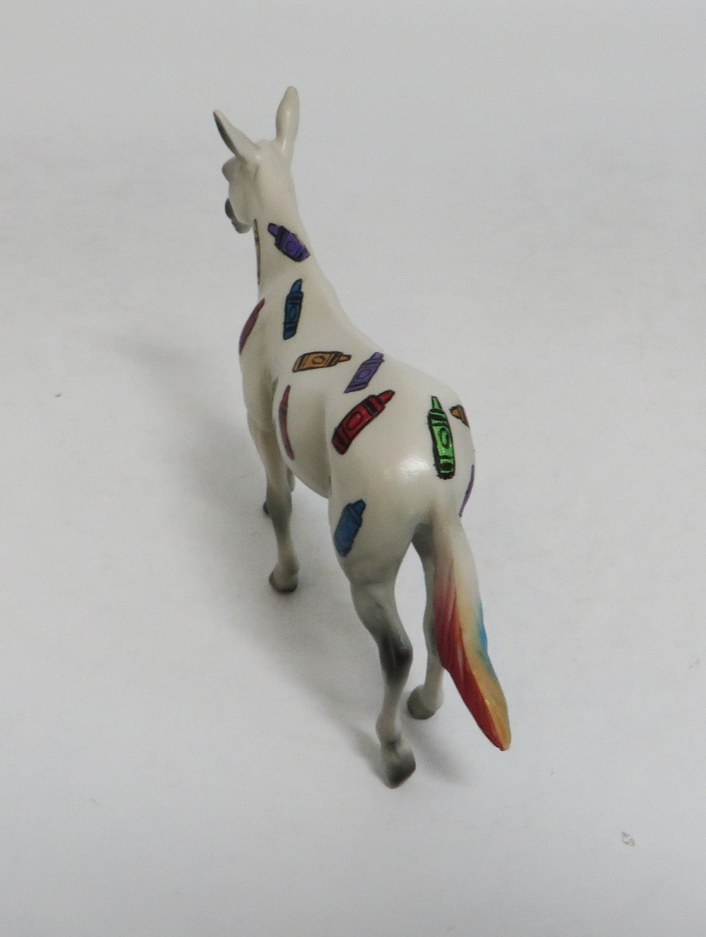 CRAYOLA-OOAK CRAYON MULE CHIP DECORATOR 8/16/18