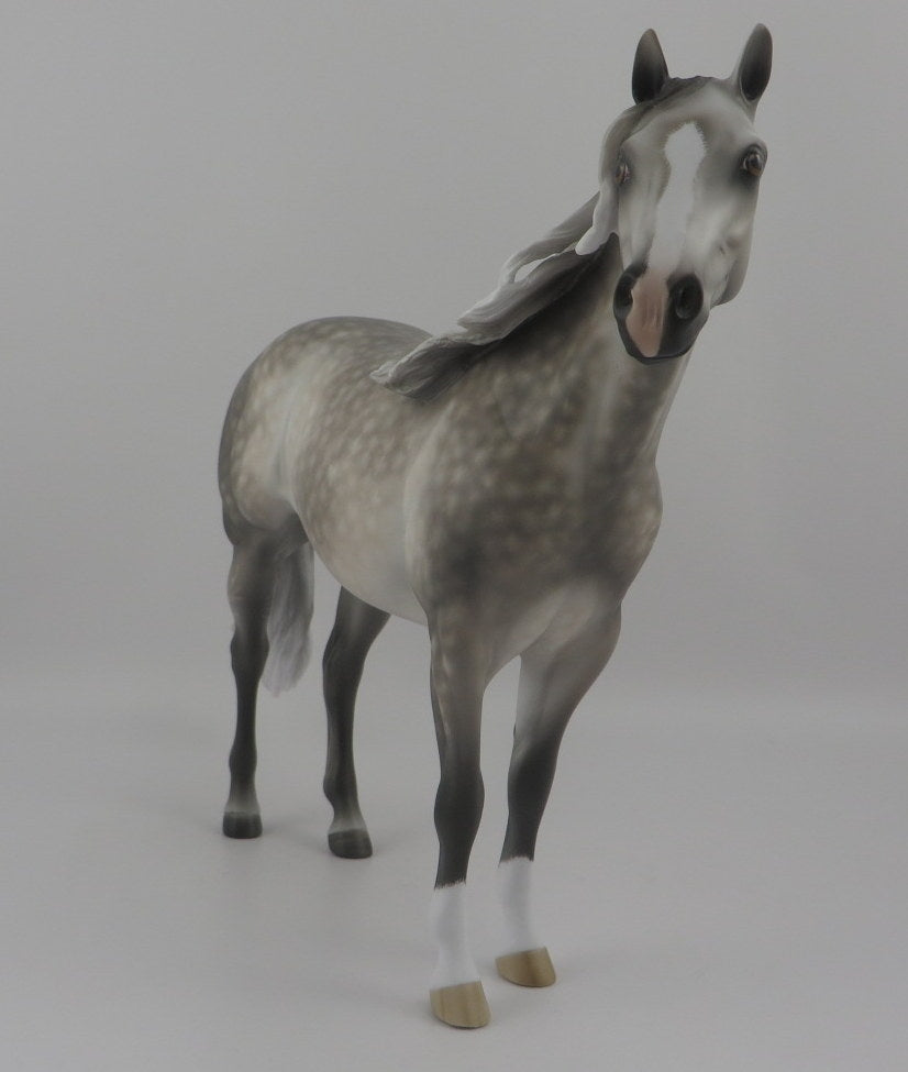ONE WAY-OOAK Dapple Grey ISH By Sheryl Leisure