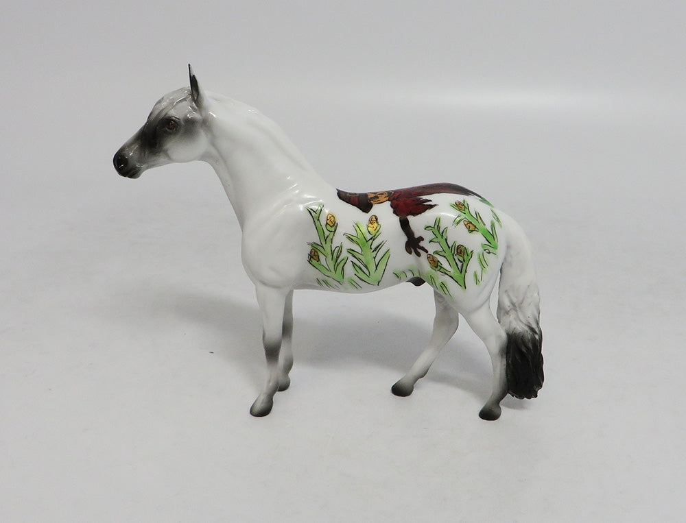 CROW - OOAK SCARECROW DECORATOR ANDALUSIAN CHIP LHS 2018