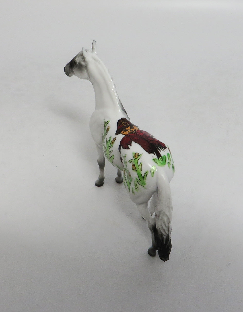 CROW - OOAK SCARECROW DECORATOR ANDALUSIAN CHIP LHS 2018