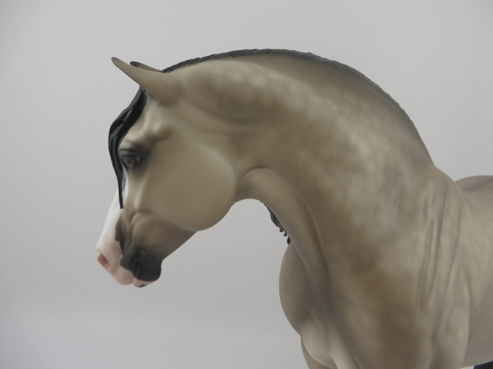 Churro-OOAK DAPPLE GREY HEAVY DRAFT MARE BY SHERYL LEISURE 8/20/20