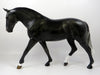 PUBLIC ENEMY -OOAK DAPPLE BLACK IRISH DRAFT MODEL HORSE BY AUDREY DIXON 8/28/19