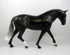 PUBLIC ENEMY -OOAK DAPPLE BLACK IRISH DRAFT MODEL HORSE BY AUDREY DIXON 8/28/19