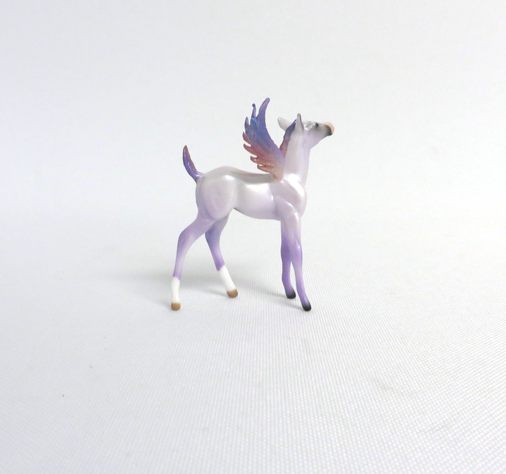 AWESOME-OOAK DECO WINGED FOAL CHIP 19