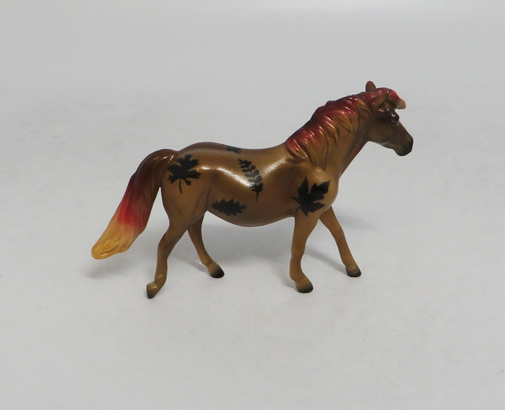 MAPLE NUT-OOAK PONY FALL DECORATOR CHIP 8/17/18