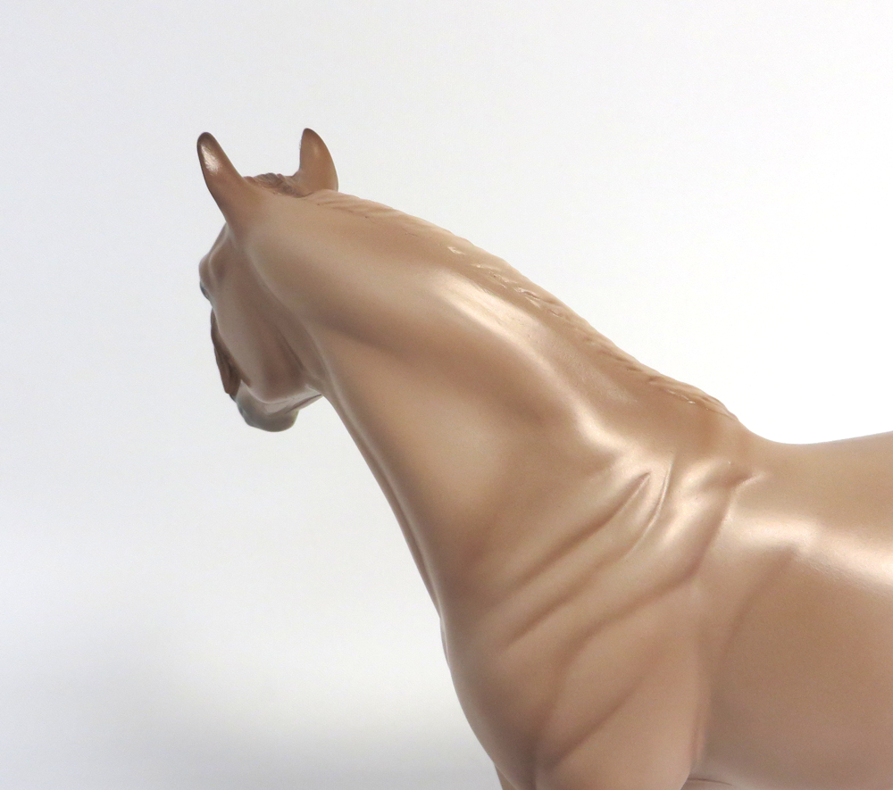 HOOKED ON ME-OOAK RED DUN ISH MODEL HORSE MW 19