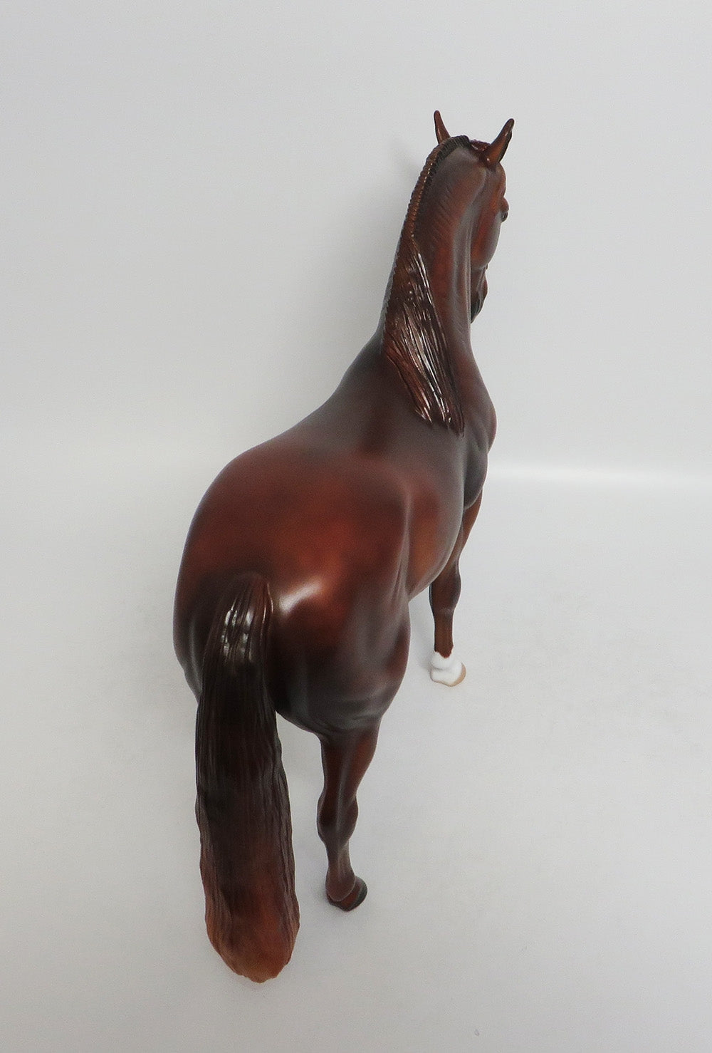 DUECE-LE-4 DAPPLE CHESTNUT ANDALUSIAN BY AUDREY DIXON