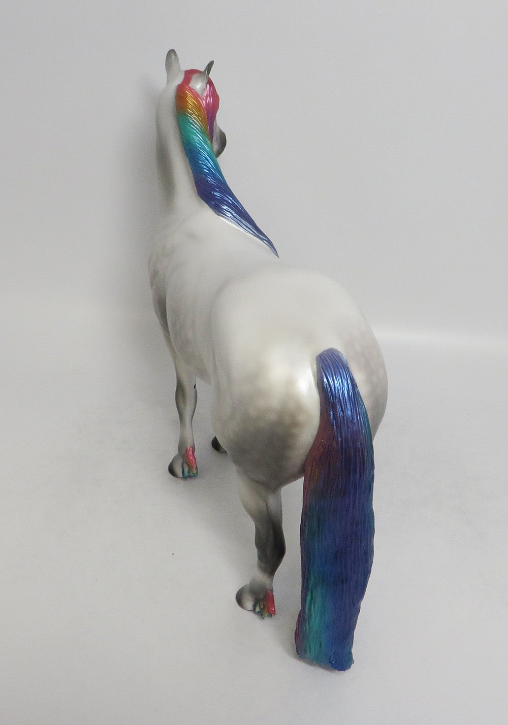 MAGIC MAN-OOAK DAPPLE PEARL DECORATOR ISH BY AUDREY DIXON