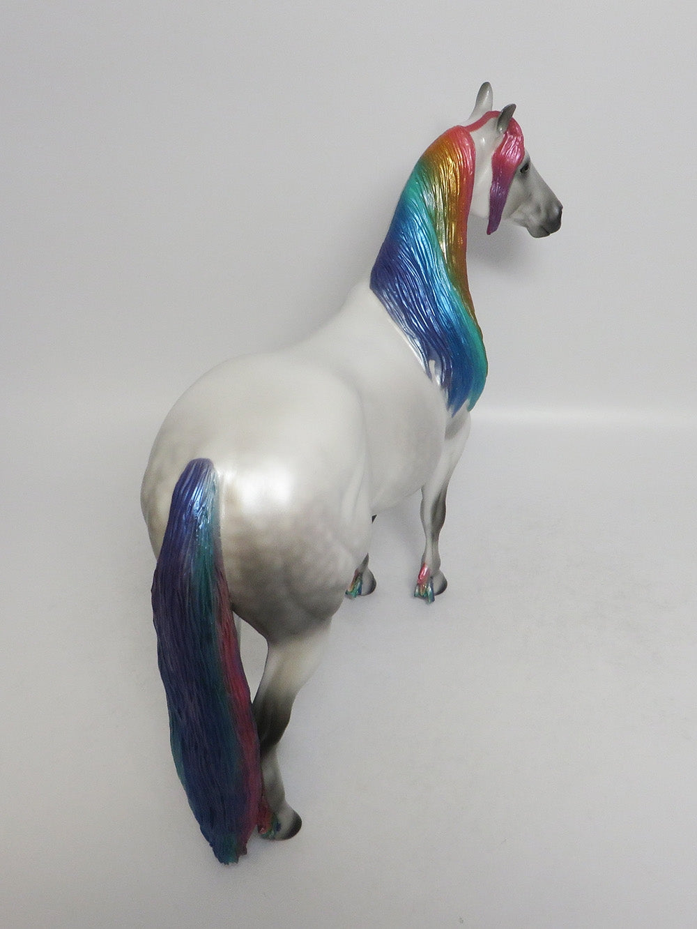 MAGIC MAN-OOAK DAPPLE PEARL DECORATOR ISH BY AUDREY DIXON