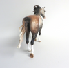 ROCKIN ROBIN-OOAK DAPPLE BAY GOING GREY TB MODEL HORSE BY SHERYL LEISURE EA 19