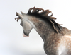ROCKIN ROBIN-OOAK DAPPLE BAY GOING GREY TB MODEL HORSE BY SHERYL LEISURE EA 19
