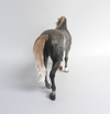 LAZY RIVER-OOAK DAPPLE GREY THOROUGHBRED MODEL HORSE EA 19