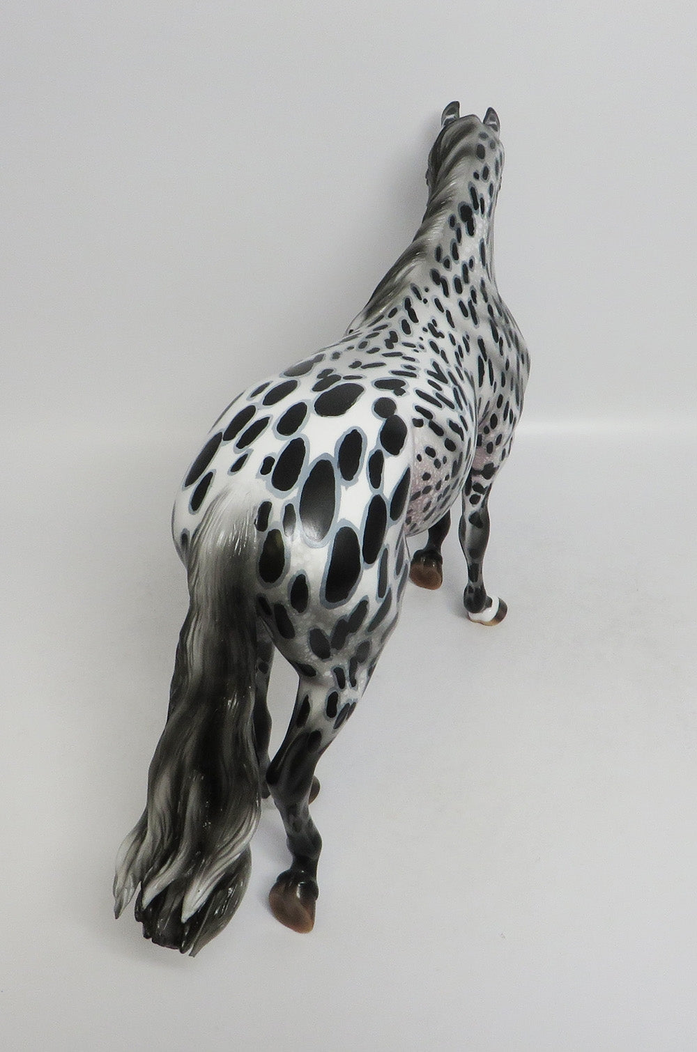 VAN FLEET-OOAK APPALOOSA THOROUGHBRED MODEL HORSE BY AUDREY DIXON 8/3/18