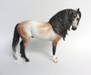 OUT A SPACE-OOAK BAY GOING GREY ANDALUSIAN MODEL HORSE MW 19