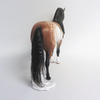 OUT A SPACE-OOAK BAY GOING GREY ANDALUSIAN MODEL HORSE MW 19