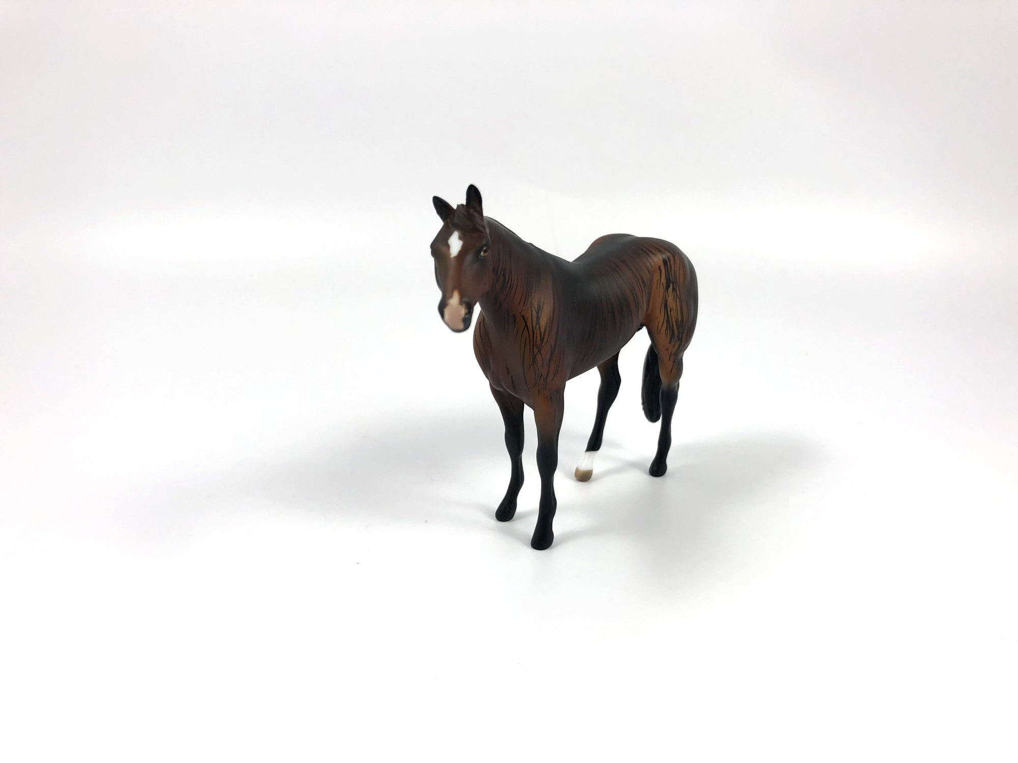 ROYAL STEWART-OOAK BRINDLE STOCK HORSE CHIP SHCF19