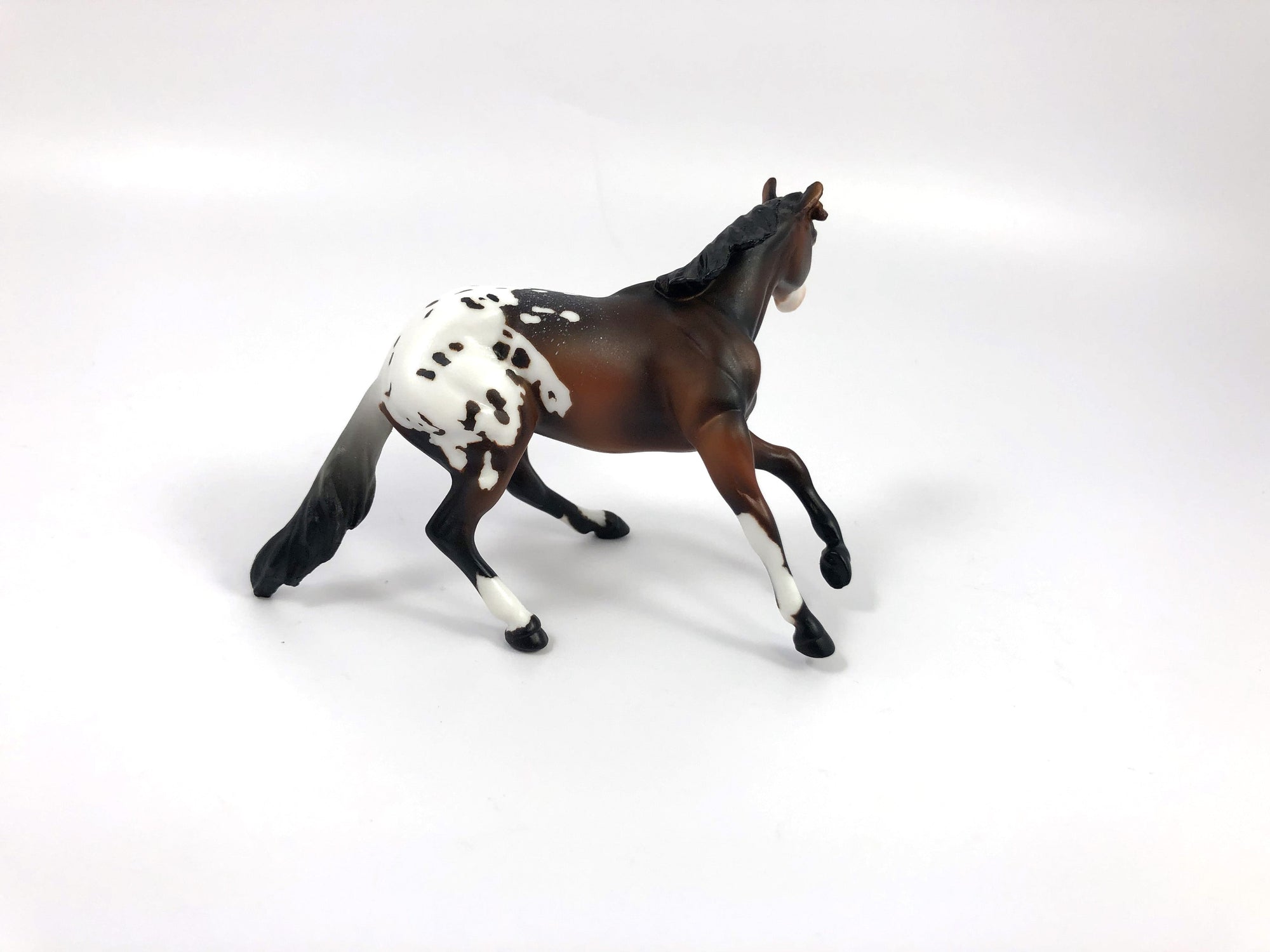 KAWAI  -- OOAK -- CUTTER CHIP BAY APPALOOSA BY MISSY FOX SHCF 19