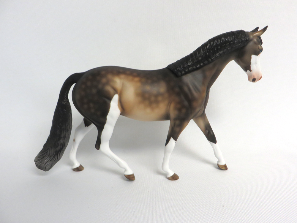 NUGGET -- OOAK DAPPLED SOOTY BUCKSKIN PONY BY MISSY FOX 4-10-19