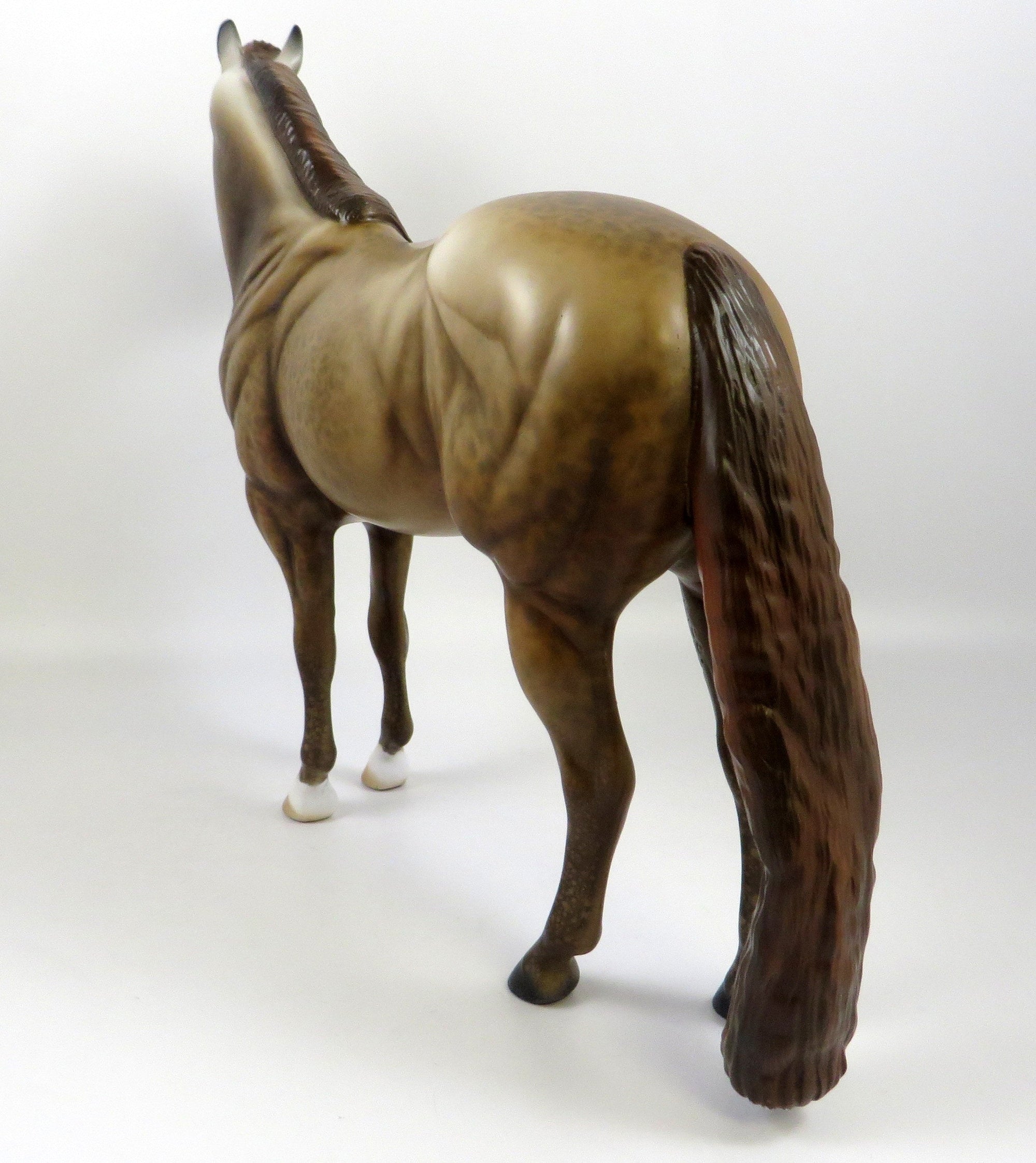 PEEKA POO-OOAK CHESTNUT ISH MODEL HORSE BY AL 8/30/19