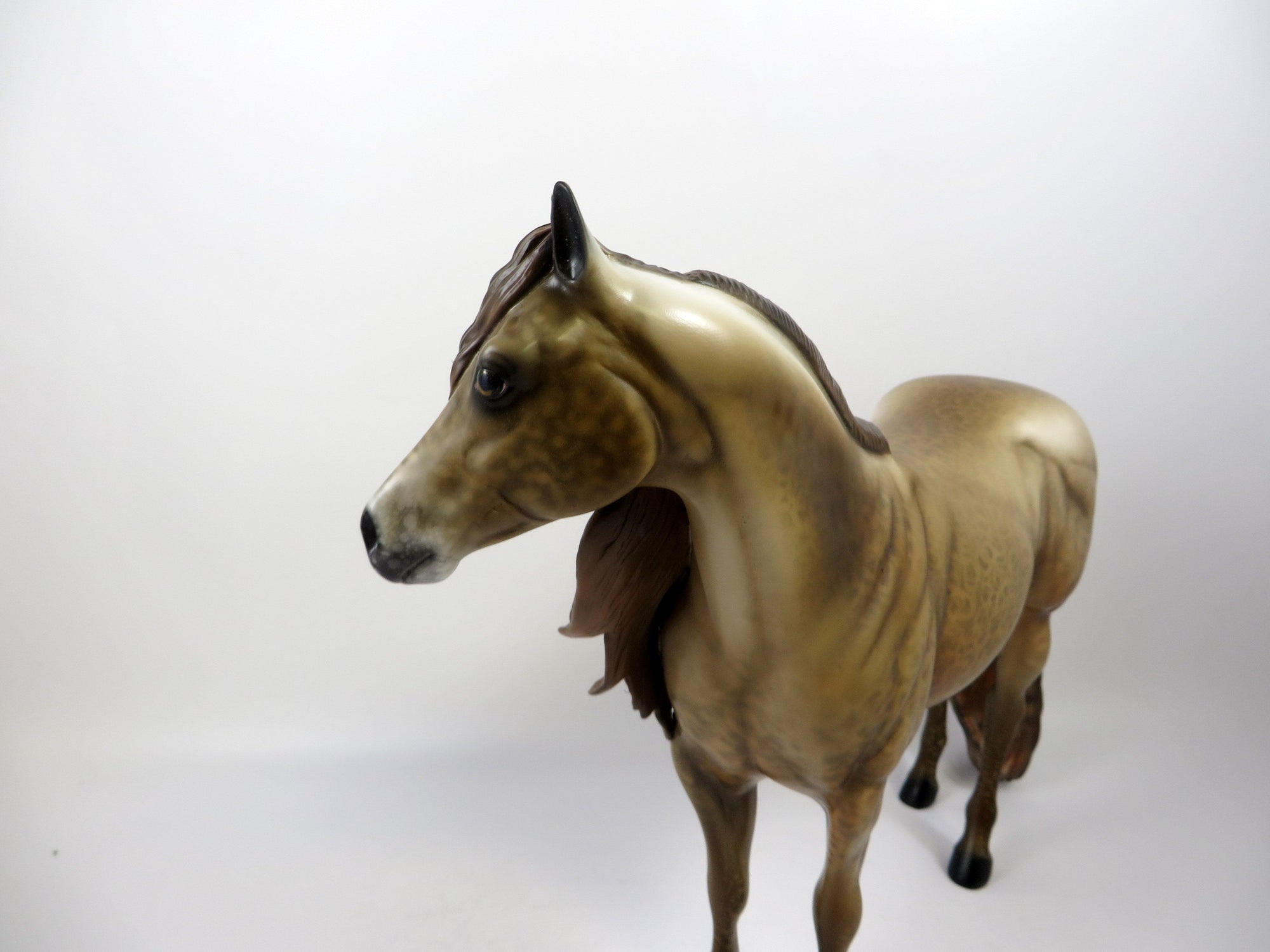 PEEKA POO-OOAK CHESTNUT ISH MODEL HORSE BY AL 8/30/19