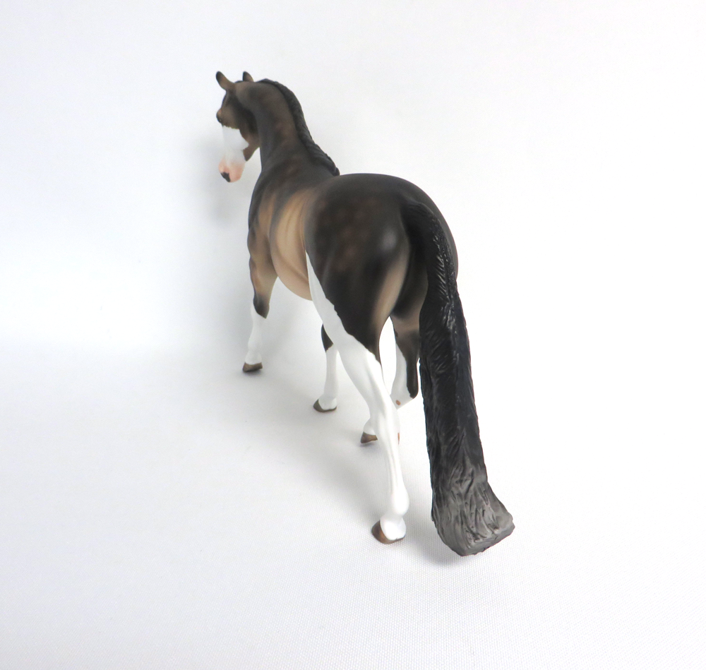 NUGGET -- OOAK DAPPLED SOOTY BUCKSKIN PONY BY MISSY FOX 4-10-19