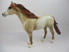 LABSKY-OOAK DAPPLE CHESTNUT MUSTANG MODEL HORSE 9/6/19