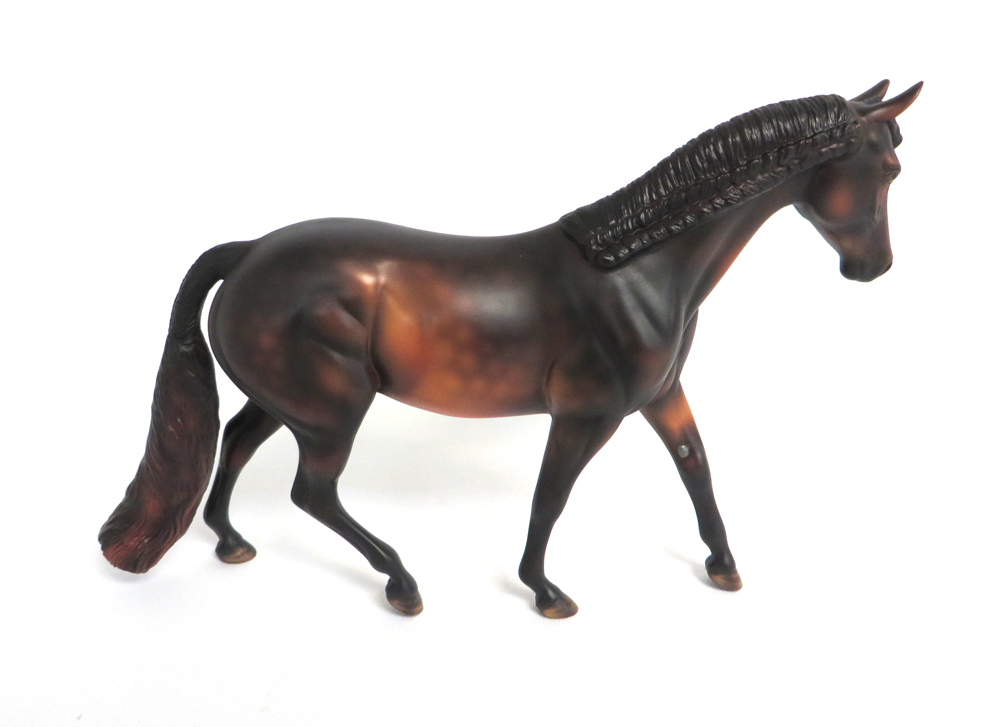 GRU -- OOAK DAPPLED SEAL BAY BUCKSKIN PONY BY MISSY FOX 4-10-19