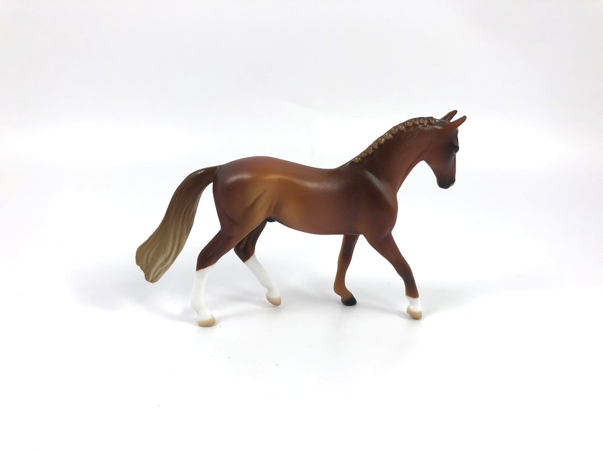 ANTIQUE ROYAL-- OOAK FLAXEN CHESTNUT WARMBLOOD CHIP BY AUDREY DIXON SHCF 19