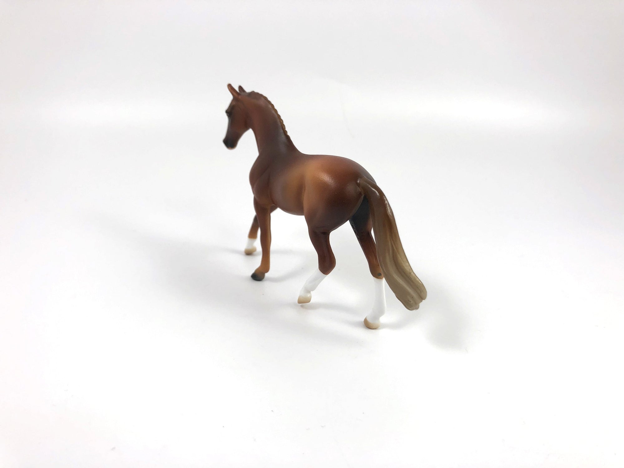 ANTIQUE ROYAL-- OOAK FLAXEN CHESTNUT WARMBLOOD CHIP BY AUDREY DIXON SHCF 19