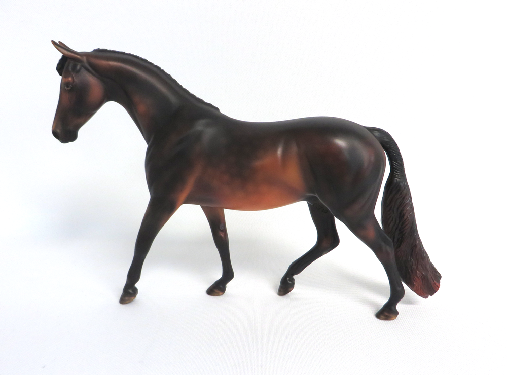 GRU -- OOAK DAPPLED SEAL BAY BUCKSKIN PONY BY MISSY FOX 4-10-19