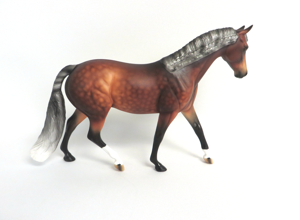 VECTOR  - LE-3 DAPPLED SILVER BAY PONY BY AUDREY DIXON 4-10-19