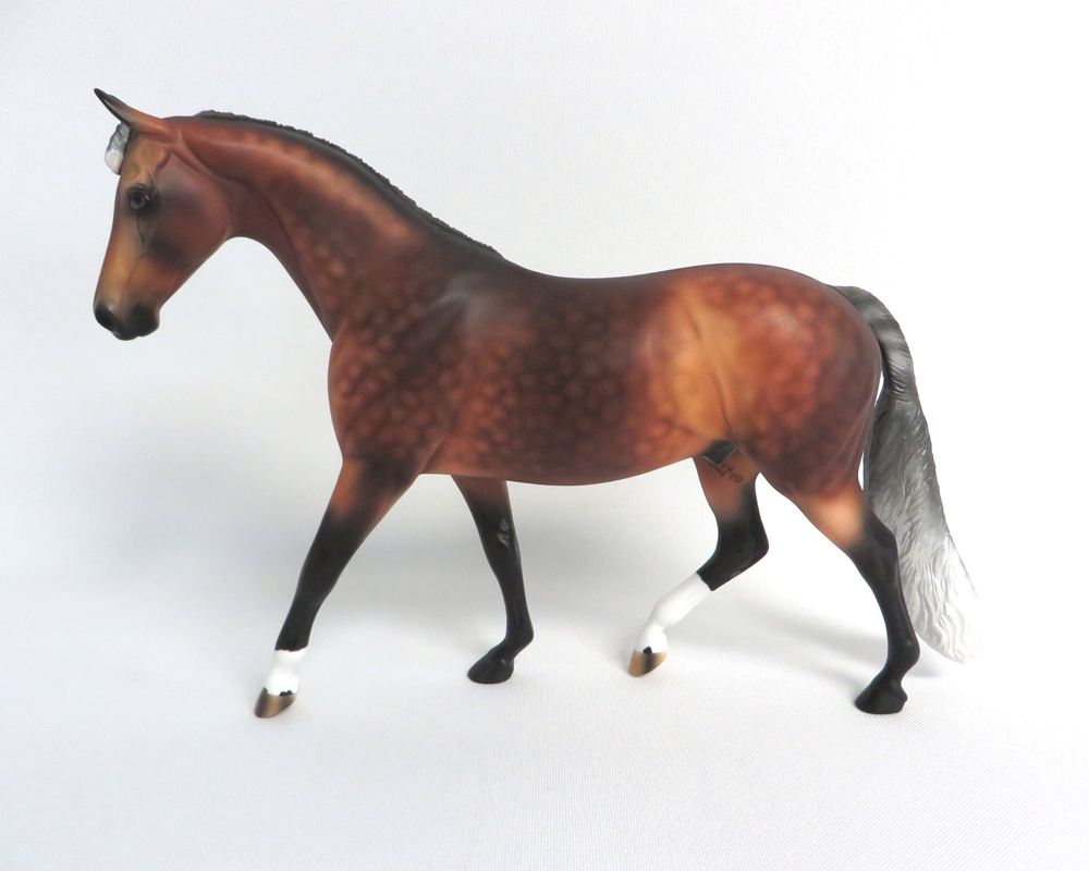 VECTOR  - LE-3 DAPPLED SILVER BAY PONY BY AUDREY DIXON 4-10-19