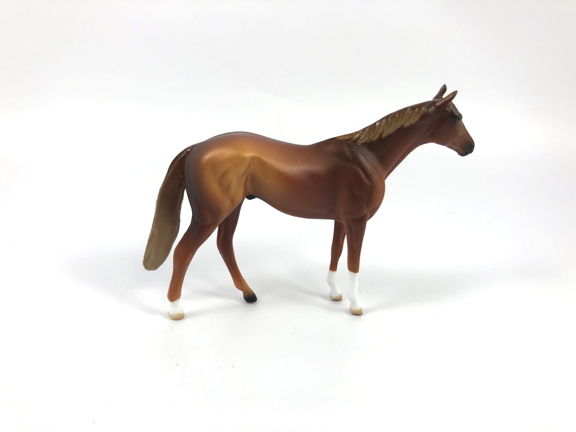 KHANGA-OOAK FLAXEN CHESTNUT THOROUGHBRED CHIP BY AUDREY DIXON SHCF19