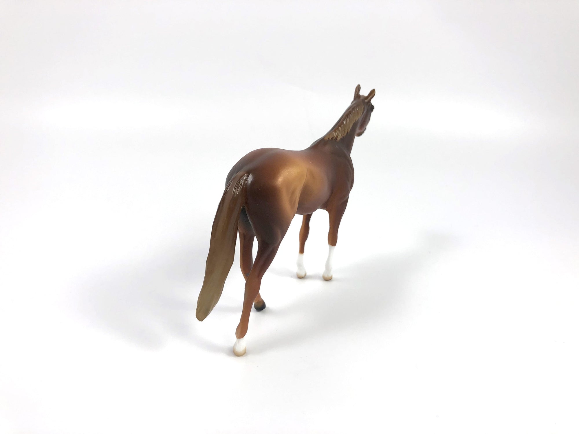 KHANGA-OOAK FLAXEN CHESTNUT THOROUGHBRED CHIP BY AUDREY DIXON SHCF19